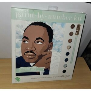 Elle‎ Cree Martin Luther King Jr. Paint-by-Number Kit~NEW IN BOX
